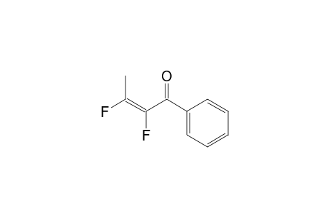 (Z)-2,3-Difluoro-1-phenyl-2-buten-1-one