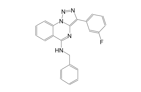 [1,2,3]triazolo[1,5-a]quinazolin-5-amine, 3-(3-fluorophenyl)-N-(phenylmethyl)-