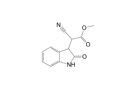 Methyl 2-cyno-2-(2-oxo-2,3-dihydro-1H-3-indolyl)acetate