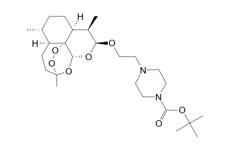 12-BETA-[2-(4-N-BOC-PIPERAZINO)-ETHOXY]-DIHYDROARTEMISININ
