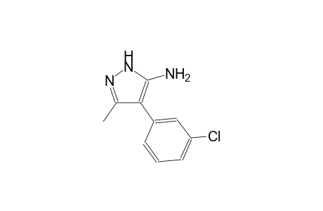 4-(3-chlorophenyl)-3-methyl-1H-pyrazol-5-ylamine