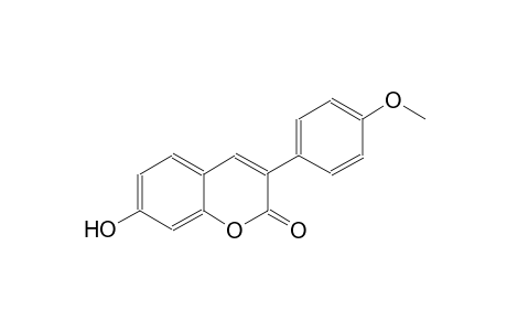 2H-1-benzopyran-2-one, 7-hydroxy-3-(4-methoxyphenyl)-
