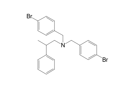 beta-Methylphenethylamine N,N-bis(4-bromobenzyl)