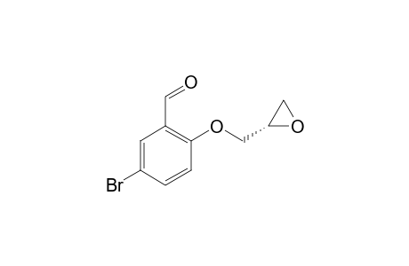 5-Bromo-2-[(2S)-oxiran-2-ylmethoxy]benzaldehyde
