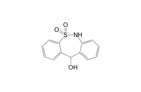 5,5-bis(oxidanylidene)-6,11-dihydrobenzo[c][1,2]benzothiazepin-11-ol