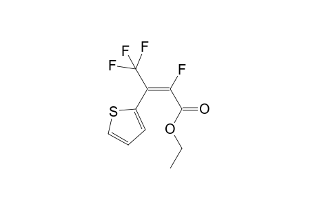 Ethyl (E)-and (Z)-2,4,4,4-tetrafluoro-3-(thiophen-2-yl)but-2-enoate