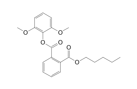 Phthalic acid, 2,6-dimethoxyphenyl pentyl ester