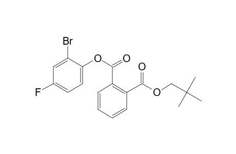 Phthalic acid, 2-bromo-4-fluorophenyl neopentyl ester