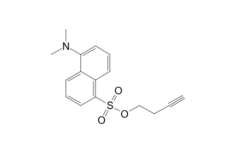 5-(dimethylamino)-1-naphthalenesulfonic acid but-3-ynyl ester