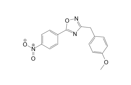 5-(4-Nitrophenyl)-3-(4-methoxybenzyl)-1,2,4-oxadiazole