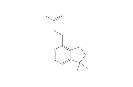 1H-Indene, 2,3-dihydro-1,1-dimethyl-4-(3-methyl-3-butenyl)-
