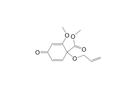 4-Carbomethoxy-3-methoxy-4-(1'-oxa-3'-butenyl)-2,5-cyclohexadien-1-one