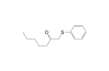 2-Heptanone, 1-(phenylthio)-