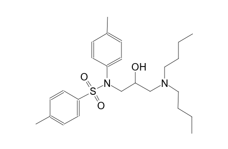 benzenesulfonamide, N-[3-(dibutylamino)-2-hydroxypropyl]-4-methyl-N-(4-methylphenyl)-
