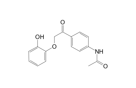 N-(4-[2-(2-Hydroxyphenoxy)acetyl]phenyl)acetamide