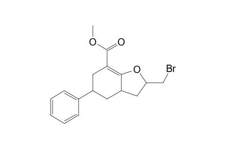 Methyl 2-(Bromomethyl)-5-phenyl-2,3,3a,4,5,6-hexahydrobenzofuran-7-carboxylate