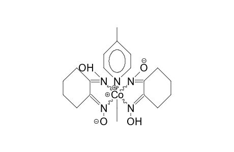 trans-Ethyl-(4-picoline)-bis(1,2-cyclohexanedione-dioximato) cobalt(iii)