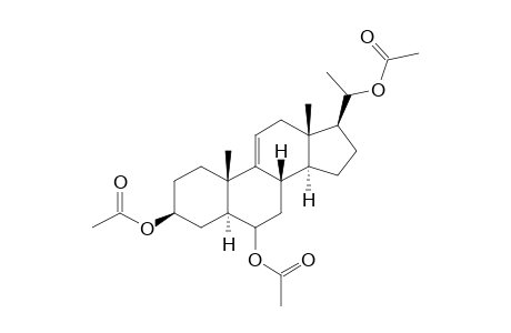 (20R)-5-ALPHA-PREGN-9(11)-ENE-3-BETA,4-ALPHA,20-TRIOL-TRIACETATE