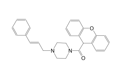 piperazine, 1-[(2E)-3-phenyl-2-propenyl]-4-(9H-xanthen-9-ylcarbonyl)-