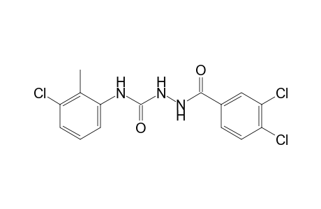 4-(3-chloro-o-tolyl)-1-(3,4-dichlorobenzoyl)semicarbazide