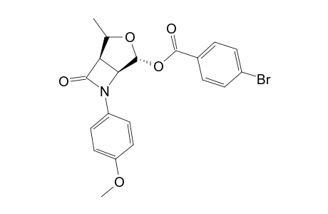 (1-R,2-R,4-R,5-S)-6-(4-METHOXYPHENYL)-2-METHYL-7-OXO-3-OXA-6-AZABICYCLO-[3.2.0]-HEPT-4-YL_BROMOBENZOATE