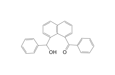 Methanone, [8-(hydroxyphenylmethyl)-1-naphthalenyl]phenyl-