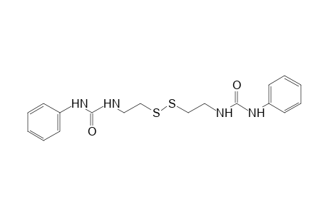 1,1'-(dithiodiethylene)bis[3-phenylurea]
