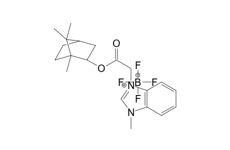 1-Methyl-3-(2-oxo-2-((1,7,7-trimethylbicyclo[2.2.1]heptan-2-yl)oxy)ethyl)-1H-benzo[d]imidazol-3-ium tetrafluoroborate