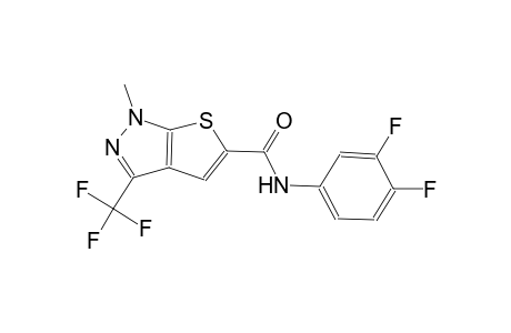 1H-thieno[2,3-c]pyrazole-5-carboxamide, N-(3,4-difluorophenyl)-1-methyl-3-(trifluoromethyl)-