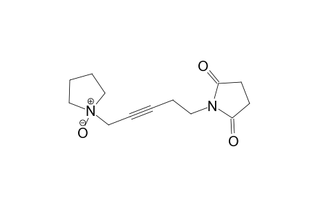 1-[5-(1-Oxido-1-pyrrolidinyl)-3-pentynyl]-2,5-pyrrolidinedione
