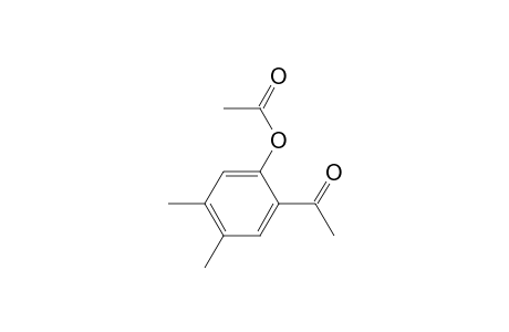 Ethanone, 1-[2-(acetyloxy)-4,5-dimethylphenyl]-