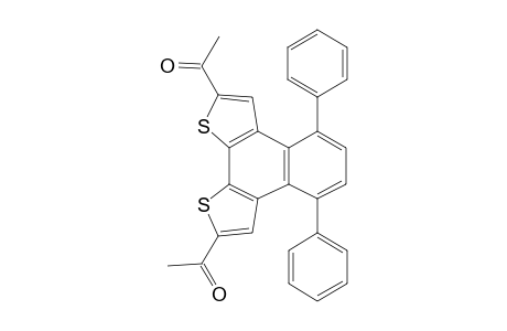 2,9-Diacetyl-4,7-diphenylnaphtho[2,1-b:3,4-b']dithiophene