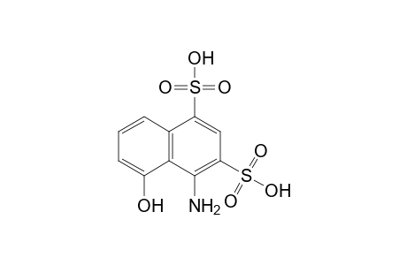 4-Amino-5-hydroxy-1,3-naphthalenedisulfonic acid