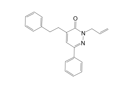 2-Allyl-6-phenyl-4-(2-phenylethyl)pyridaizine-3