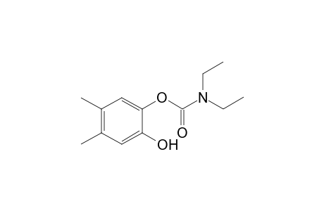 2-Hydroxy-4,5-dimethylphenyl diethylcarbamate