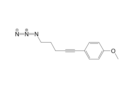 5-Azido-1-(4-methoxyphenyl)pent-1-yne