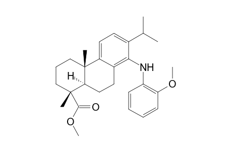 Methyl 14-(2-Methoxyphenyl)aminodehydroabietate