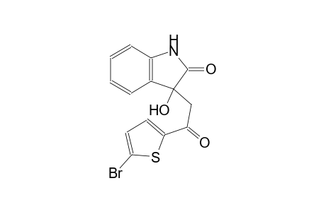 3-[2-(5-bromo-2-thienyl)-2-oxoethyl]-3-hydroxy-1,3-dihydro-2H-indol-2-one
