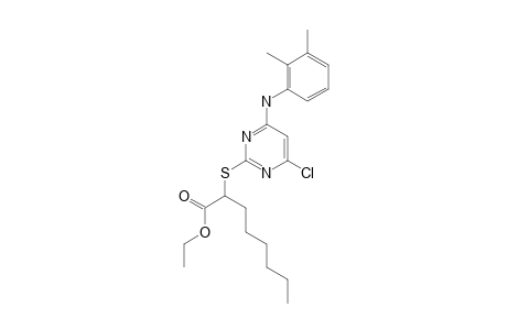 ETHYL-2-[4-CHLORO-6-(2,3-DIMETHYLPHENYLAMINO)-PYRIMIDIN-2-YLTHIO]-OCTANOATE