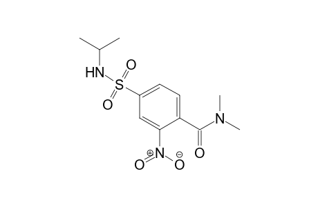 Benzamide, N,N-dimethyl-4-[[(1-methylethyl)amino]sulfonyl]-2-nitro-