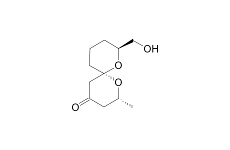 (2R,6R,8S)-8-((Hydroxy)methyl)-1,7-dioxaspiro[5.5]undecan-4-one