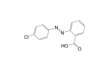 Benzoic acid, 2-[(4-chlorophenyl)azo]-