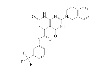 pyrido[2,3-d]pyrimidine-5-carboxamide, 2-(3,4-dihydro-2(1H)-isoquinolinyl)-3,4,5,6,7,8-hexahydro-4,7-dioxo-N-[3-(trifluoromethyl)phenyl]-