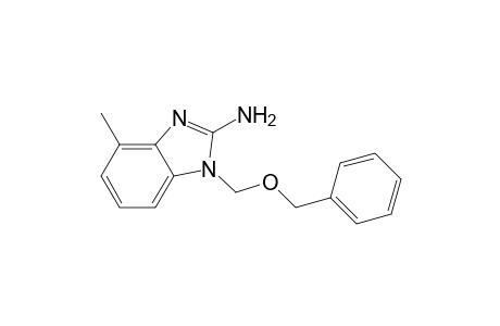 2-Amino-1-benzyloxymethyl-4-methylbenzimidazole