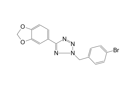 2H-tetrazole, 5-(1,3-benzodioxol-5-yl)-2-[(4-bromophenyl)methyl]-