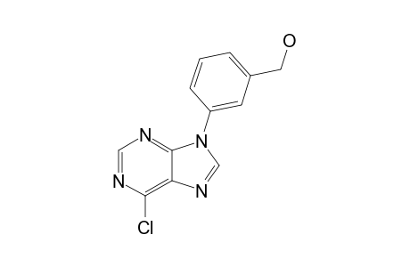 6-CHLORO-9-[3-(HYDROXYMETHYL)-PHENYL]-PURINE