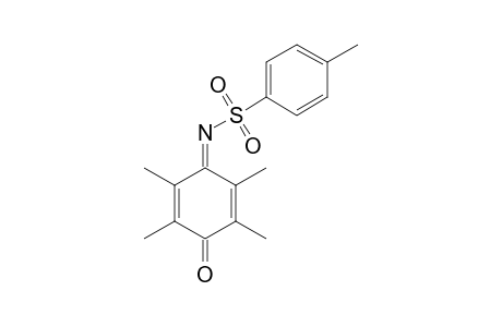 N-(4-METHYLPHENYL)-SULFONYL-2,3,5,6-TETRAMETHYL-1,4-BENZOQUINONIMINE