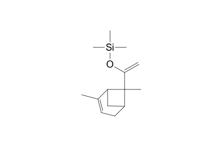 Silane, [[1-(2,6-dimethylbicyclo[3.1.1]hept-2-en-6-yl)ethenyl]oxy]trimethyl-, (1.alpha.,5.alpha.,6.beta.)-(+)-