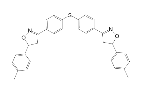 4,4'-Bis[5-(4-methylphenyl)-.delta.2-isoxazolin-3-yl]diphenyl sulphide