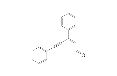 (Z)-3,5-Diphenylpent-2-en-4-ynal